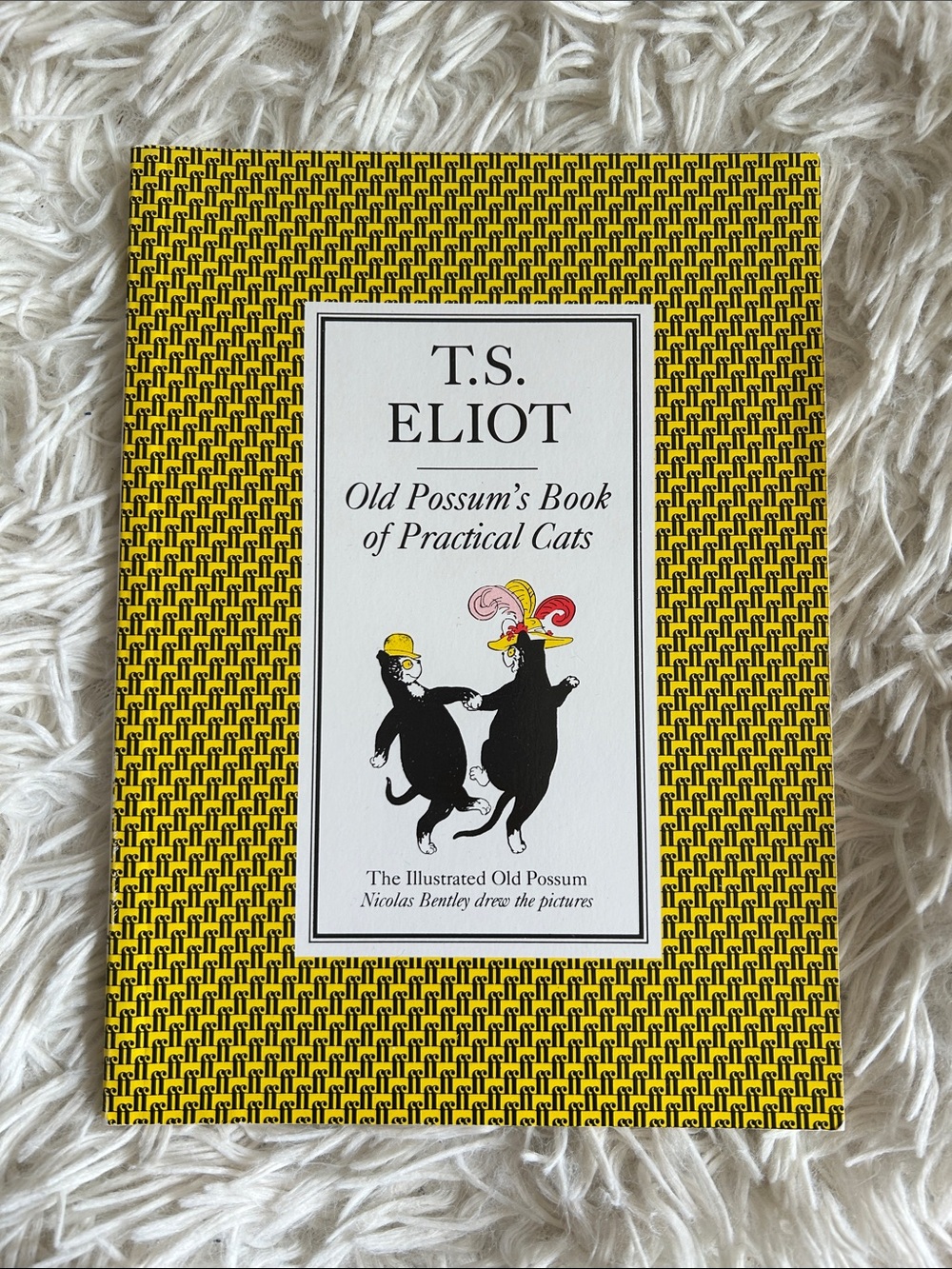 Old Possum's Book of Practical Cats - Yellow Cover, by T.S. Eliot, illustrated